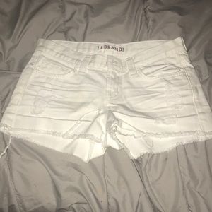 J Brand cutoff jean shorts